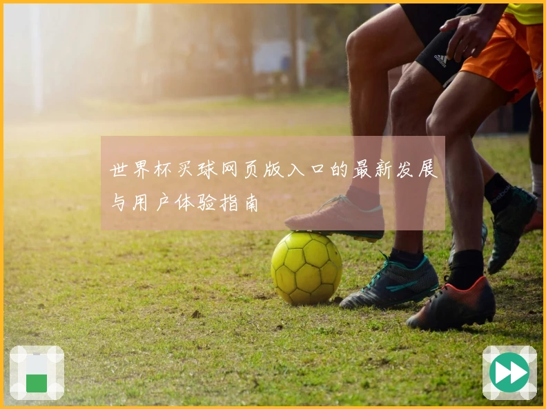世界杯买球网页版入口的最新发展与用户体验指南